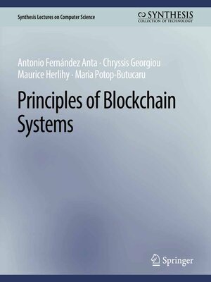 cover image of Principles of Blockchain Systems